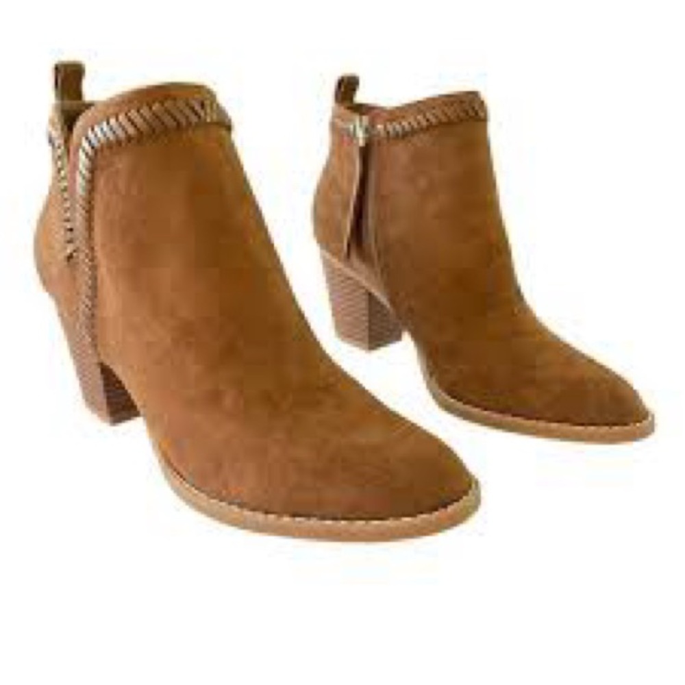 Dolce Vita NEW Tan Shoes 7.5 Booties Suede